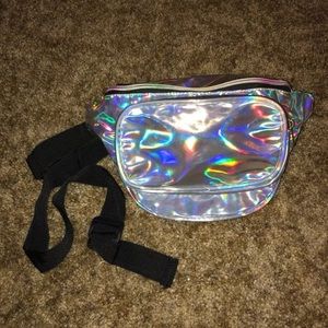 holographic fanny pack